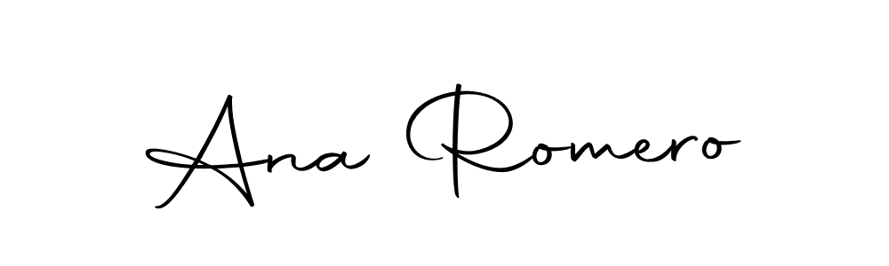 Make a short Ana Romero signature style. Manage your documents anywhere anytime using Autography-DOLnW. Create and add eSignatures, submit forms, share and send files easily. Ana Romero signature style 10 images and pictures png
