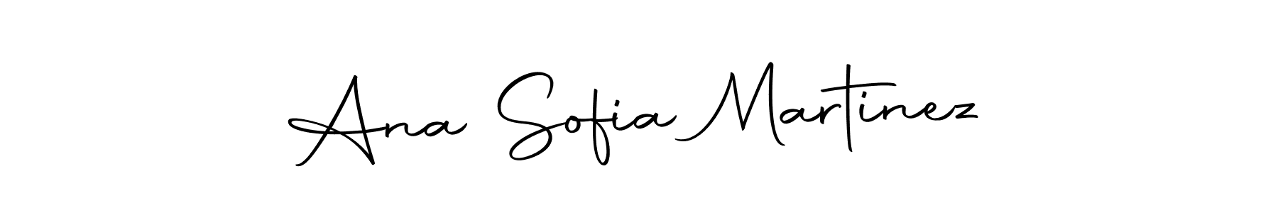 Design your own signature with our free online signature maker. With this signature software, you can create a handwritten (Autography-DOLnW) signature for name Ana Sofia Martinez. Ana Sofia Martinez signature style 10 images and pictures png