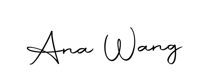 Autography-DOLnW is a professional signature style that is perfect for those who want to add a touch of class to their signature. It is also a great choice for those who want to make their signature more unique. Get Ana Wang name to fancy signature for free. Ana Wang signature style 10 images and pictures png