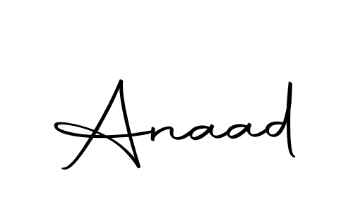 Make a short Anaad signature style. Manage your documents anywhere anytime using Autography-DOLnW. Create and add eSignatures, submit forms, share and send files easily. Anaad signature style 10 images and pictures png