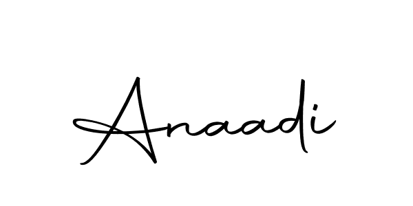 Here are the top 10 professional signature styles for the name Anaadi. These are the best autograph styles you can use for your name. Anaadi signature style 10 images and pictures png