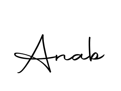 Create a beautiful signature design for name Anab. With this signature (Autography-DOLnW) fonts, you can make a handwritten signature for free. Anab signature style 10 images and pictures png