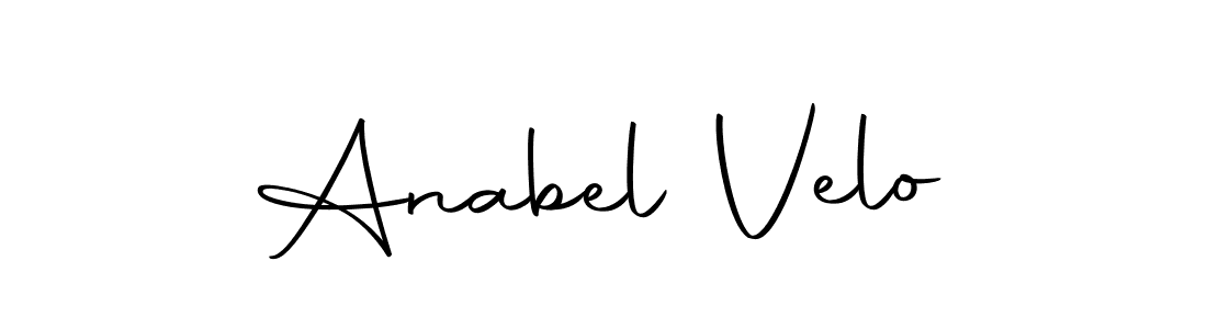 Also we have Anabel Velo name is the best signature style. Create professional handwritten signature collection using Autography-DOLnW autograph style. Anabel Velo signature style 10 images and pictures png