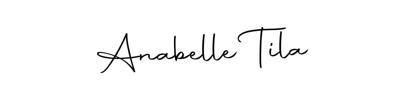 Use a signature maker to create a handwritten signature online. With this signature software, you can design (Autography-DOLnW) your own signature for name Anabelle Tila. Anabelle Tila signature style 10 images and pictures png