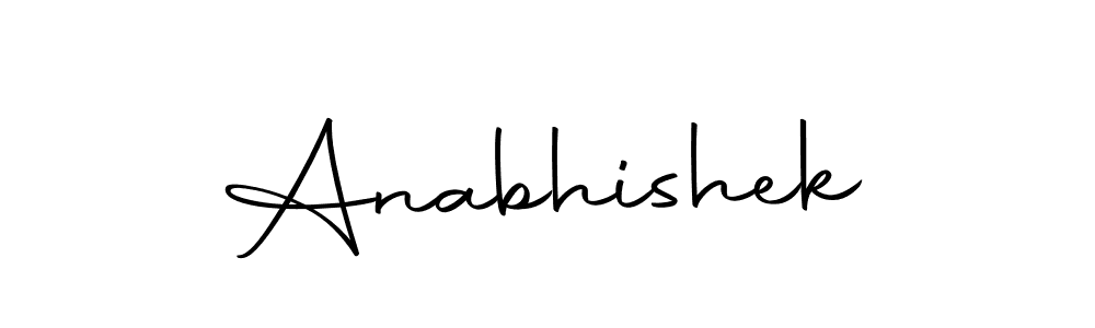 Also we have Anabhishek name is the best signature style. Create professional handwritten signature collection using Autography-DOLnW autograph style. Anabhishek signature style 10 images and pictures png