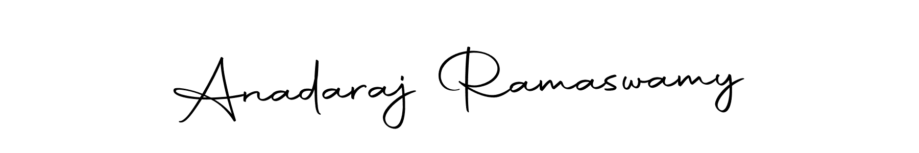Design your own signature with our free online signature maker. With this signature software, you can create a handwritten (Autography-DOLnW) signature for name Anadaraj Ramaswamy. Anadaraj Ramaswamy signature style 10 images and pictures png