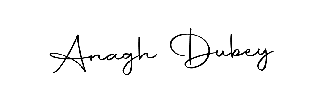 Create a beautiful signature design for name Anagh Dubey. With this signature (Autography-DOLnW) fonts, you can make a handwritten signature for free. Anagh Dubey signature style 10 images and pictures png