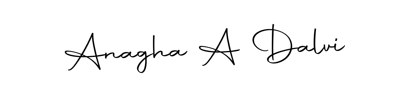 Autography-DOLnW is a professional signature style that is perfect for those who want to add a touch of class to their signature. It is also a great choice for those who want to make their signature more unique. Get Anagha A Dalvi name to fancy signature for free. Anagha A Dalvi signature style 10 images and pictures png