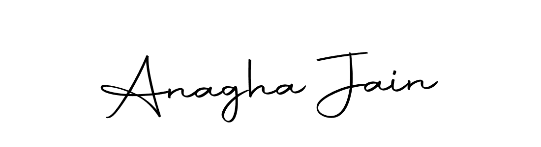Also we have Anagha Jain name is the best signature style. Create professional handwritten signature collection using Autography-DOLnW autograph style. Anagha Jain signature style 10 images and pictures png