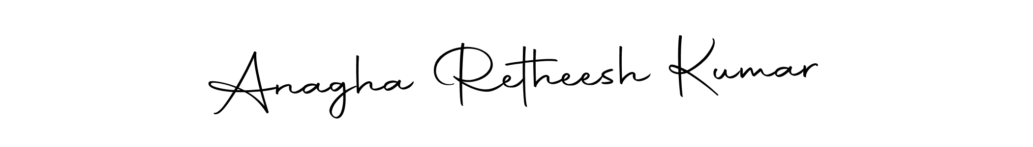 You should practise on your own different ways (Autography-DOLnW) to write your name (Anagha Retheesh Kumar) in signature. don't let someone else do it for you. Anagha Retheesh Kumar signature style 10 images and pictures png