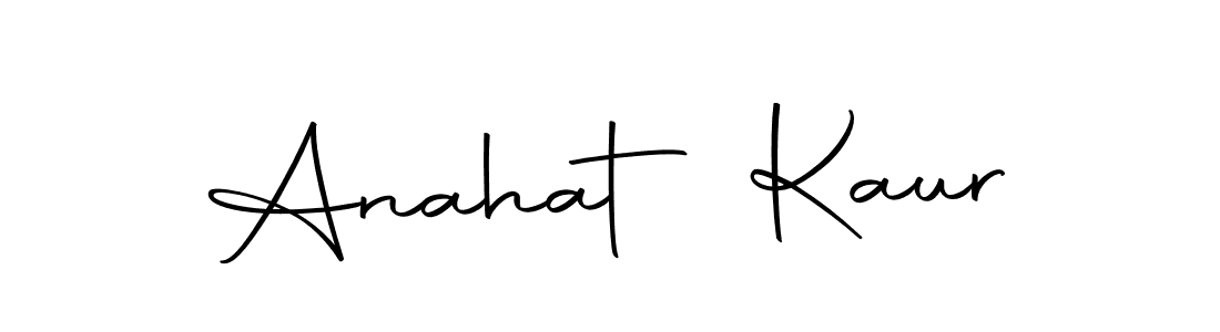 Make a short Anahat Kaur signature style. Manage your documents anywhere anytime using Autography-DOLnW. Create and add eSignatures, submit forms, share and send files easily. Anahat Kaur signature style 10 images and pictures png