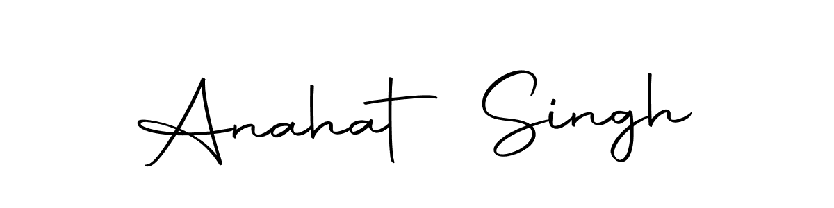 Make a beautiful signature design for name Anahat Singh. With this signature (Autography-DOLnW) style, you can create a handwritten signature for free. Anahat Singh signature style 10 images and pictures png