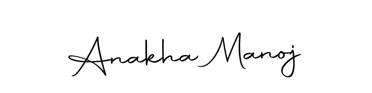 Anakha Manoj stylish signature style. Best Handwritten Sign (Autography-DOLnW) for my name. Handwritten Signature Collection Ideas for my name Anakha Manoj. Anakha Manoj signature style 10 images and pictures png