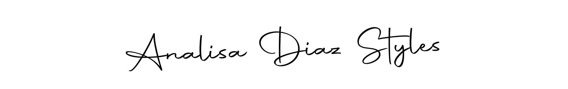 Analisa Diaz Styles stylish signature style. Best Handwritten Sign (Autography-DOLnW) for my name. Handwritten Signature Collection Ideas for my name Analisa Diaz Styles. Analisa Diaz Styles signature style 10 images and pictures png