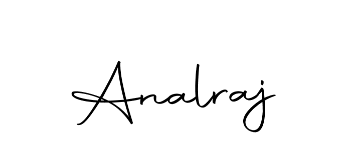Make a beautiful signature design for name Analraj. With this signature (Autography-DOLnW) style, you can create a handwritten signature for free. Analraj signature style 10 images and pictures png