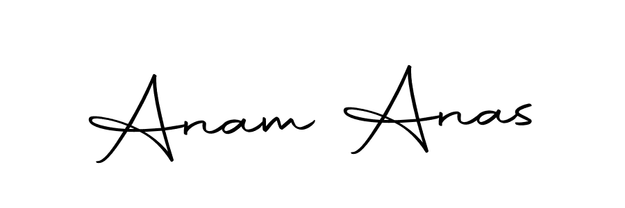 How to make Anam Anas name signature. Use Autography-DOLnW style for creating short signs online. This is the latest handwritten sign. Anam Anas signature style 10 images and pictures png