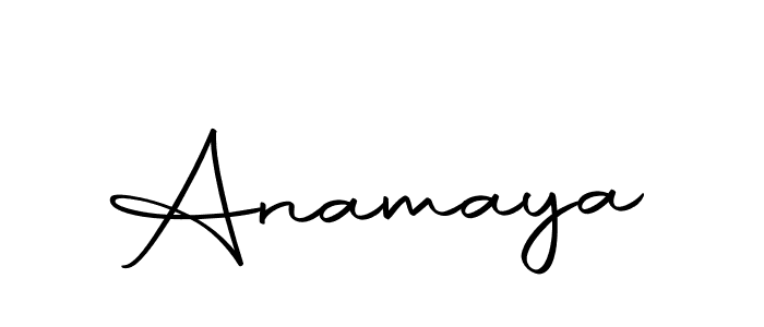 Make a beautiful signature design for name Anamaya. With this signature (Autography-DOLnW) style, you can create a handwritten signature for free. Anamaya signature style 10 images and pictures png