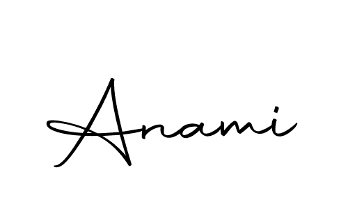 You should practise on your own different ways (Autography-DOLnW) to write your name (Anami) in signature. don't let someone else do it for you. Anami signature style 10 images and pictures png