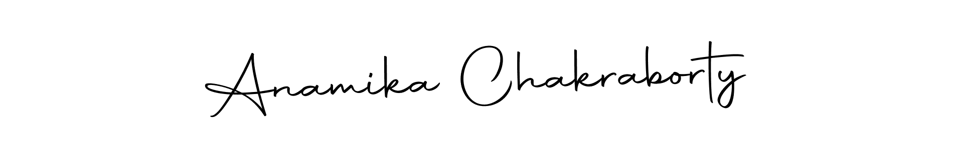 if you are searching for the best signature style for your name Anamika Chakraborty. so please give up your signature search. here we have designed multiple signature styles  using Autography-DOLnW. Anamika Chakraborty signature style 10 images and pictures png