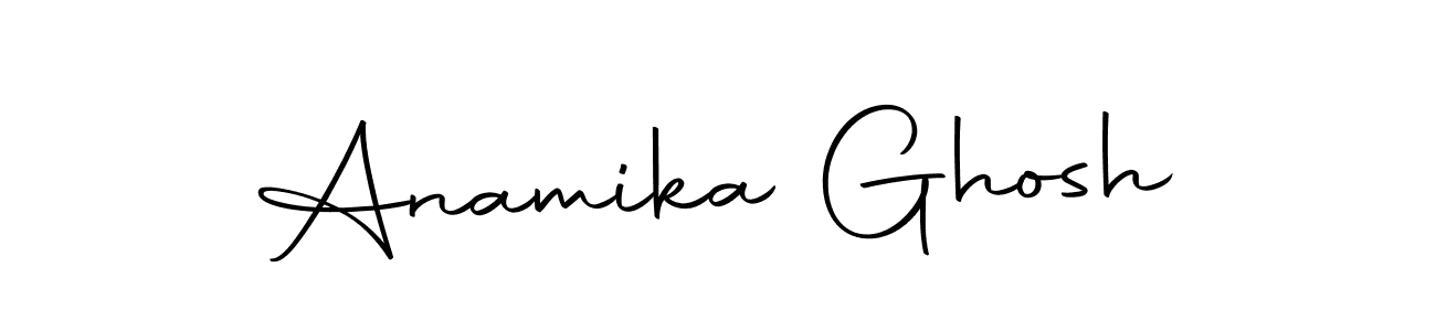 Make a short Anamika Ghosh signature style. Manage your documents anywhere anytime using Autography-DOLnW. Create and add eSignatures, submit forms, share and send files easily. Anamika Ghosh signature style 10 images and pictures png