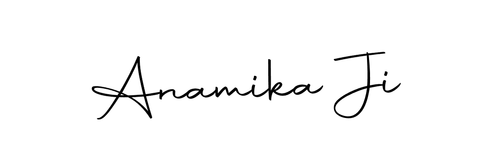 if you are searching for the best signature style for your name Anamika Ji. so please give up your signature search. here we have designed multiple signature styles  using Autography-DOLnW. Anamika Ji signature style 10 images and pictures png
