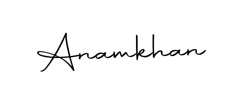 It looks lik you need a new signature style for name Anamkhan. Design unique handwritten (Autography-DOLnW) signature with our free signature maker in just a few clicks. Anamkhan signature style 10 images and pictures png