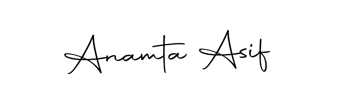 You can use this online signature creator to create a handwritten signature for the name Anamta Asif. This is the best online autograph maker. Anamta Asif signature style 10 images and pictures png