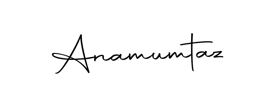 Design your own signature with our free online signature maker. With this signature software, you can create a handwritten (Autography-DOLnW) signature for name Anamumtaz. Anamumtaz signature style 10 images and pictures png