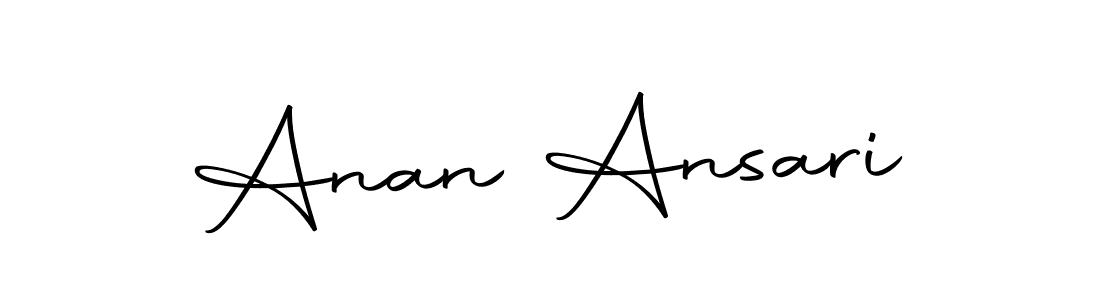 Autography-DOLnW is a professional signature style that is perfect for those who want to add a touch of class to their signature. It is also a great choice for those who want to make their signature more unique. Get Anan Ansari name to fancy signature for free. Anan Ansari signature style 10 images and pictures png