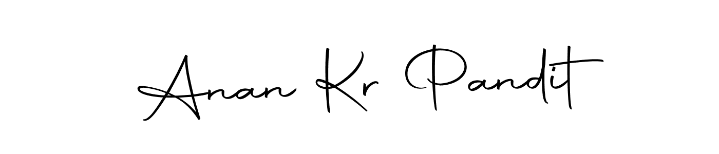 Autography-DOLnW is a professional signature style that is perfect for those who want to add a touch of class to their signature. It is also a great choice for those who want to make their signature more unique. Get Anan Kr Pandit name to fancy signature for free. Anan Kr Pandit signature style 10 images and pictures png