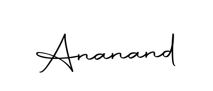 How to make Ananand name signature. Use Autography-DOLnW style for creating short signs online. This is the latest handwritten sign. Ananand signature style 10 images and pictures png