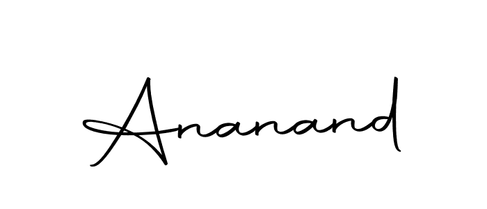 How to make Ananand signature? Autography-DOLnW is a professional autograph style. Create handwritten signature for Ananand name. Ananand signature style 10 images and pictures png