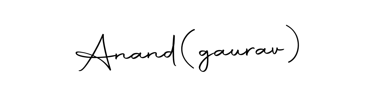 You should practise on your own different ways (Autography-DOLnW) to write your name (Anand(gaurav)) in signature. don't let someone else do it for you. Anand(gaurav) signature style 10 images and pictures png