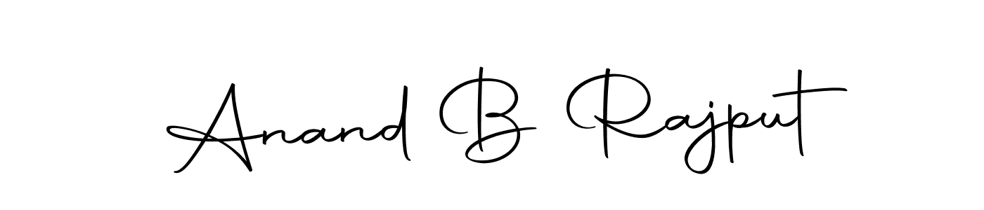 Use a signature maker to create a handwritten signature online. With this signature software, you can design (Autography-DOLnW) your own signature for name Anand B Rajput. Anand B Rajput signature style 10 images and pictures png