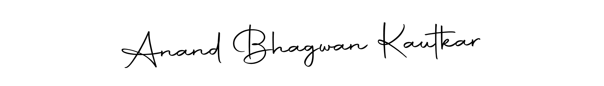 Make a beautiful signature design for name Anand Bhagwan Kautkar. With this signature (Autography-DOLnW) style, you can create a handwritten signature for free. Anand Bhagwan Kautkar signature style 10 images and pictures png