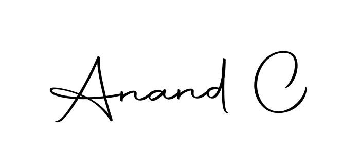 How to make Anand C signature? Autography-DOLnW is a professional autograph style. Create handwritten signature for Anand C name. Anand C signature style 10 images and pictures png