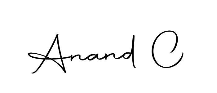 Create a beautiful signature design for name Anand C. With this signature (Autography-DOLnW) fonts, you can make a handwritten signature for free. Anand C signature style 10 images and pictures png
