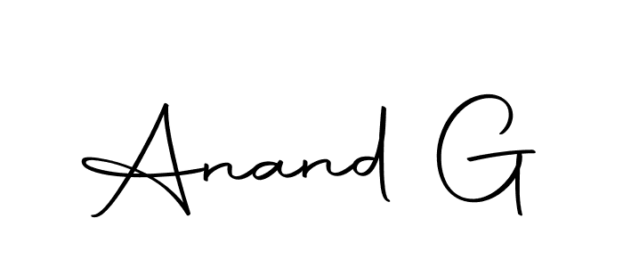 Also we have Anand G name is the best signature style. Create professional handwritten signature collection using Autography-DOLnW autograph style. Anand G signature style 10 images and pictures png