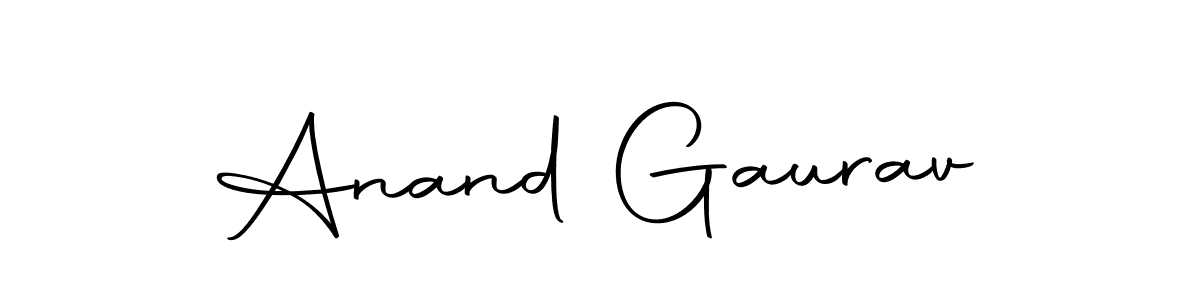 Make a beautiful signature design for name Anand Gaurav. Use this online signature maker to create a handwritten signature for free. Anand Gaurav signature style 10 images and pictures png