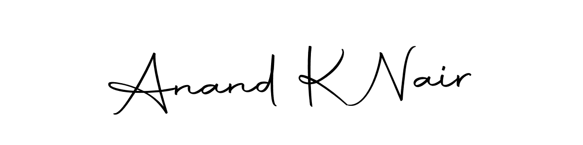 The best way (Autography-DOLnW) to make a short signature is to pick only two or three words in your name. The name Anand K Nair include a total of six letters. For converting this name. Anand K Nair signature style 10 images and pictures png