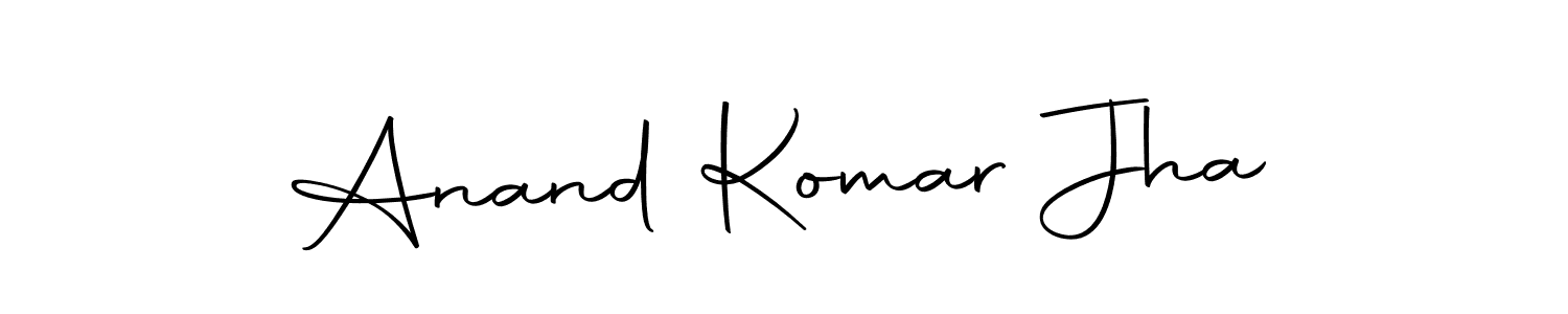 How to make Anand Komar Jha signature? Autography-DOLnW is a professional autograph style. Create handwritten signature for Anand Komar Jha name. Anand Komar Jha signature style 10 images and pictures png