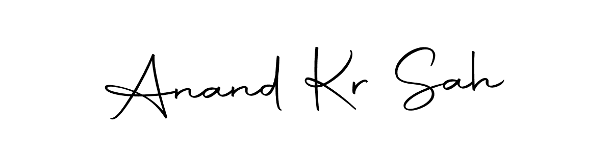 Make a beautiful signature design for name Anand Kr Sah. With this signature (Autography-DOLnW) style, you can create a handwritten signature for free. Anand Kr Sah signature style 10 images and pictures png