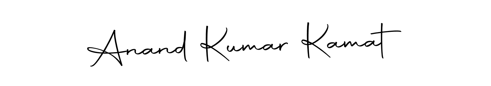 The best way (Autography-DOLnW) to make a short signature is to pick only two or three words in your name. The name Anand Kumar Kamat include a total of six letters. For converting this name. Anand Kumar Kamat signature style 10 images and pictures png