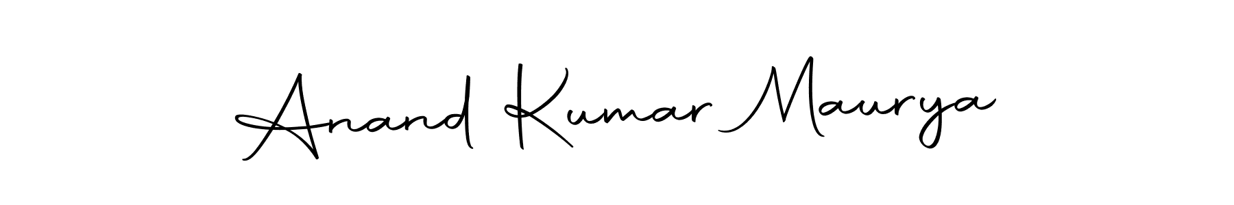 It looks lik you need a new signature style for name Anand Kumar Maurya. Design unique handwritten (Autography-DOLnW) signature with our free signature maker in just a few clicks. Anand Kumar Maurya signature style 10 images and pictures png