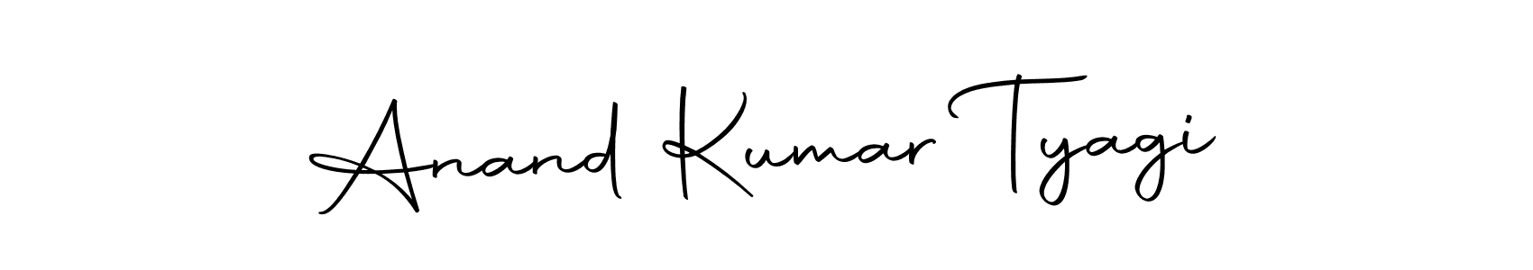 Make a beautiful signature design for name Anand Kumar Tyagi. Use this online signature maker to create a handwritten signature for free. Anand Kumar Tyagi signature style 10 images and pictures png