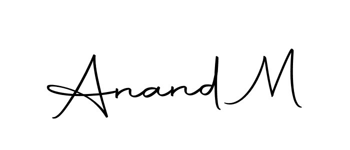 Here are the top 10 professional signature styles for the name Anand M. These are the best autograph styles you can use for your name. Anand M signature style 10 images and pictures png