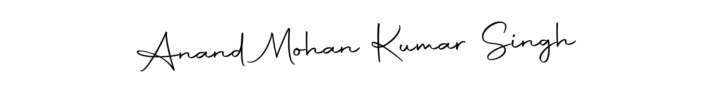 Make a beautiful signature design for name Anand Mohan Kumar Singh. Use this online signature maker to create a handwritten signature for free. Anand Mohan Kumar Singh signature style 10 images and pictures png