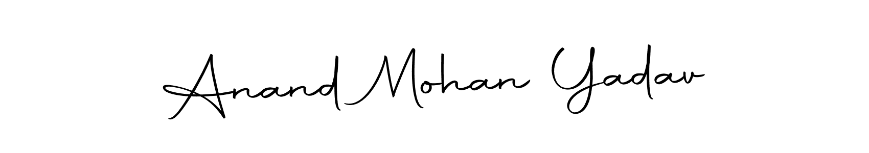 Also we have Anand Mohan Yadav name is the best signature style. Create professional handwritten signature collection using Autography-DOLnW autograph style. Anand Mohan Yadav signature style 10 images and pictures png