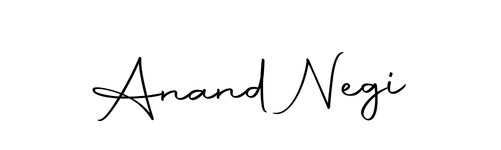 How to make Anand Negi name signature. Use Autography-DOLnW style for creating short signs online. This is the latest handwritten sign. Anand Negi signature style 10 images and pictures png
