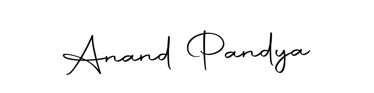 Use a signature maker to create a handwritten signature online. With this signature software, you can design (Autography-DOLnW) your own signature for name Anand Pandya. Anand Pandya signature style 10 images and pictures png